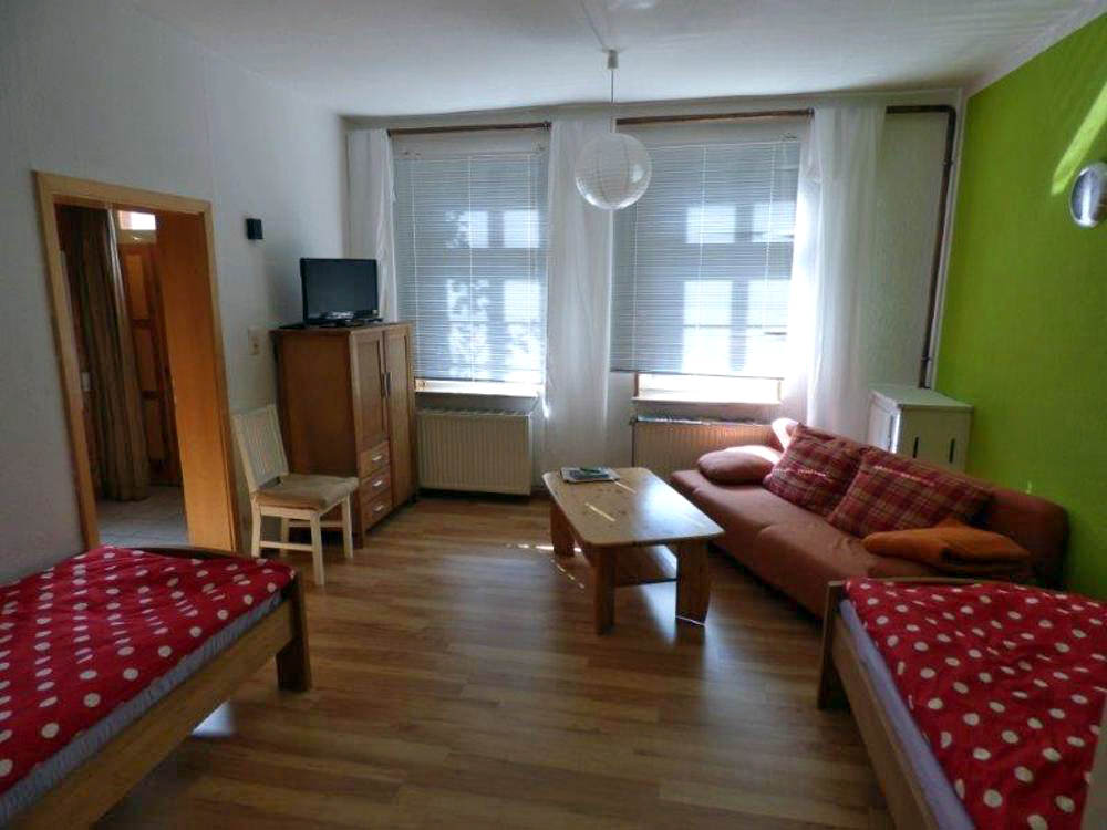 Ferienwohnung im Rosenhaus Bleckede - Wohnzimmer