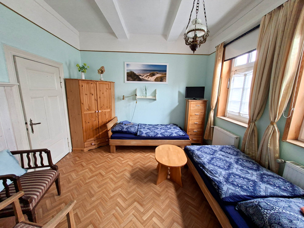 Appartement im Rosenhaus Bleckede - Schlafzimmer